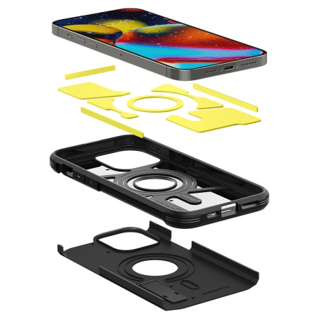 Чехол Spigen для iPhone 14 Pro Max - Tough Armor (MagFit), Черный