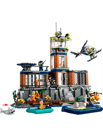 Конструктор LEGO City - Полицейский тюремный остров (60419)