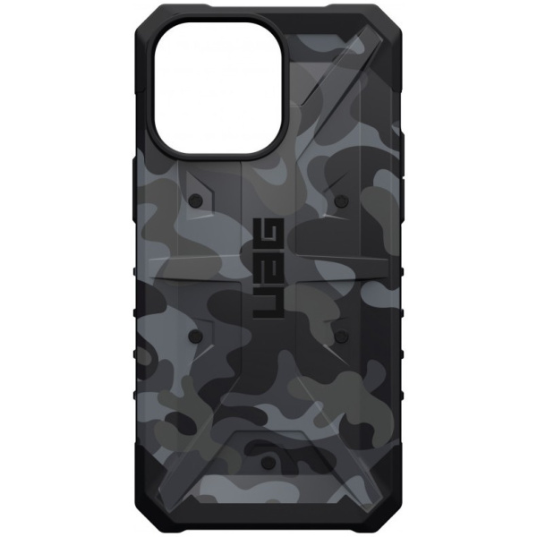 Чехол UAG Pathfinder SE Series для iPhone 14 Pro Max, цвет Черный камуфляж (Black Midnight Camo) (114059114061)