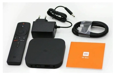 Тв приставка Xiaomi Mi Box S 4K Ultra HD (2nd Gen) set-top-box MDZ-28-AA (EU)
