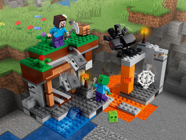 Конструктор LEGO Minecraft - Заброшенная шахта (21166)