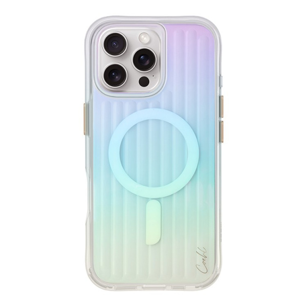 Чехол Uniq COEHL Linear Iridescent (MagSafe) для iPhone 16 Pro