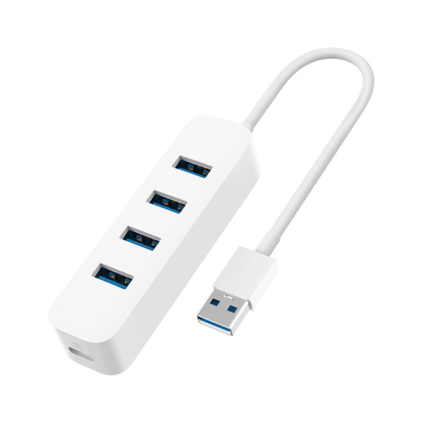 Хаб-разветвитель Xiaomi Splitter [USB 3.0 x4 - USB-C] (XMFXQ01QM)