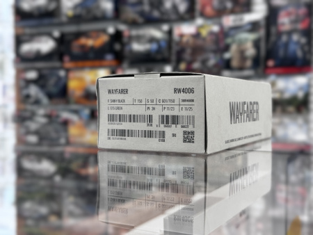 Умные очки Ray-Ban Smart Glasses Wayfarer Shiny Black/G15 Green, RW4006, Монохромные, без автозатемнения