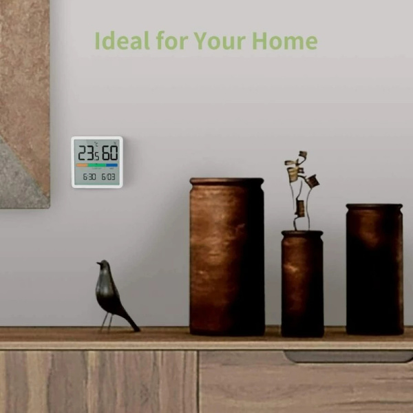 Термометр-гигрометр Xiaomi Miiiw Mute Thermometer And Hygrometer Clock NK5253