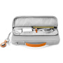 Сумка Tomtoc Laptop Defender-A14 Laptop Briefcase 13.5", Gray/Orange