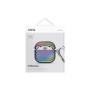 Чехол Uniq Iridescia (holographic) Midnight Quartz для Airpods 4