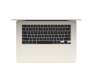 Apple MacBook Air 15" (M4 10C CPU, 10C GPU, 2025) 16 Гб, 512Гб SSD (MW1K3) Starlight, «сияющая звезда»