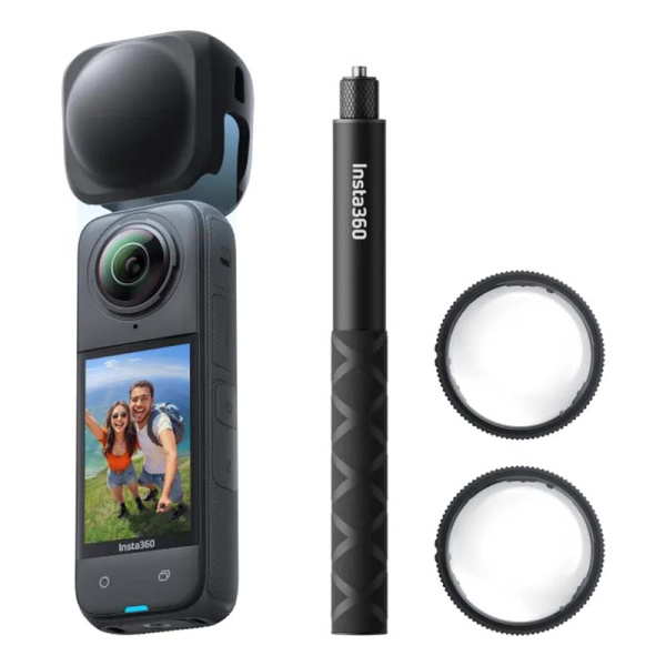 Экшн-камера Insta360 X4 Get-Set Bundle Black, черный