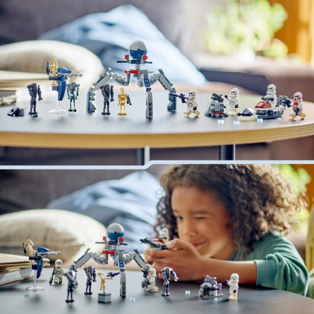 Конструктор LEGO Star Wars - Солдат-клон и боевой дроид (75372)