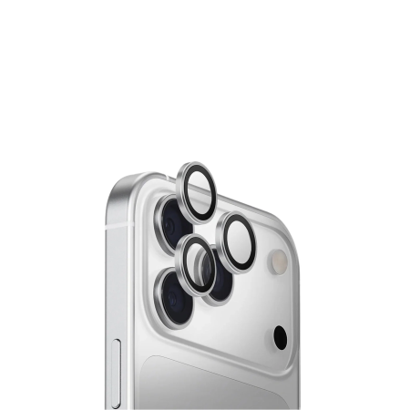 Защитное стекло для камеры Uniq стекло iPhone 17 Pro/17 Pro Max OPTIX Camera Lens AluGuard Sterling Silver
