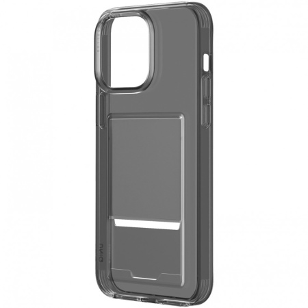 Чехол Uniq для iPhone 15 Air Fender ID (cardslot) Grey