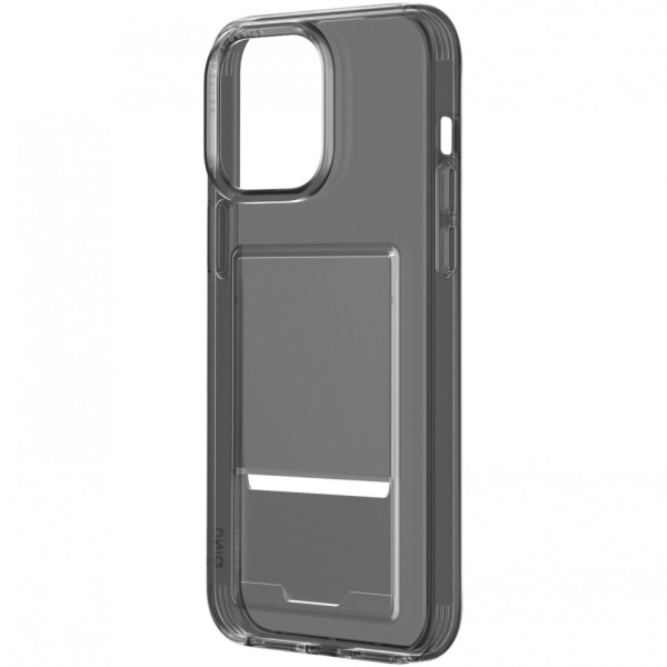 Чехол Uniq для iPhone 15 Air Fender ID (cardslot) Grey
