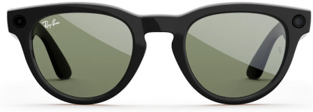 Умные очки Ray-Ban Headliner Gen 2 RW4013, Shiny Black, Green
