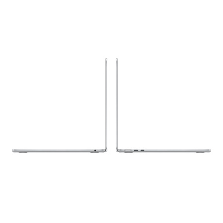 Ноутбук Apple MacBook Air 13" (M3, 8C CPU/10C GPU, 2024), 8 ГБ, 512 ГБ SSD, серебристый (MRXR3)