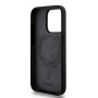Чехол DKNY Liquid Silicone Arch Logo Hard Black/White (MagSafe) для iPhone 15 Pro