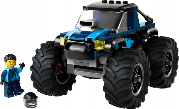 Конструктор LEGO City - Синий грузовик-монстр (60402)