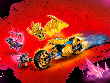 Конструктор LEGO Ninjago - Мотоцикл Джея «Золотой дракон» (71768)