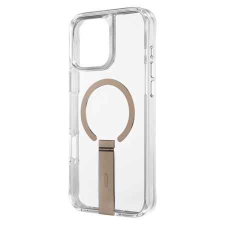 Чехол Uniq ELEVA with Vertical stand Taupe Gold (Magsafe) для iPhone 16 Pro