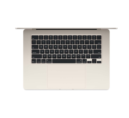 Apple MacBook Air 15" (M4 10C CPU, 10C GPU, 2025) 24 Гб, 512Гб SSD (MC6K4) Starlight, «сияющая звезда»