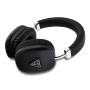Беспроводные наушники Guess Headphones PU Saffiano Triangle Metal Logo Black