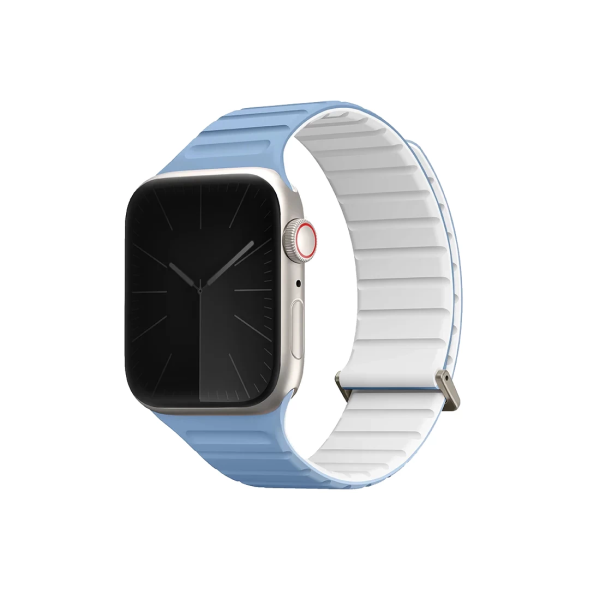 Ремешок Uniq Revix EVO reversible Magnetic Powder для Apple Watch 41/40/38 mm, Blue/White