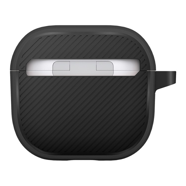 Чехол Uniq CLYDE Lock case Charcoal/Dark Grey для Airpods 4/5