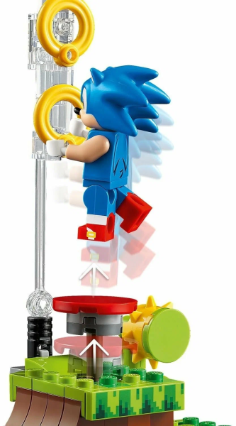 Конструктор LEGO Ideas - Супер Соник зона Грин Хилл (21331)