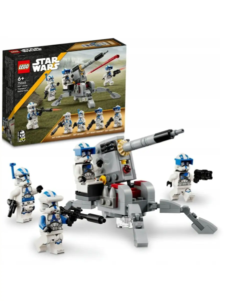Конструктор LEGO Star Wars™ - Боевой набор клонов 501-го легиона (75345)