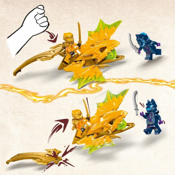 Конструктор LEGO Ninjago - Атака восходящего дракона Арин - Лего Ниндзяго (71803)