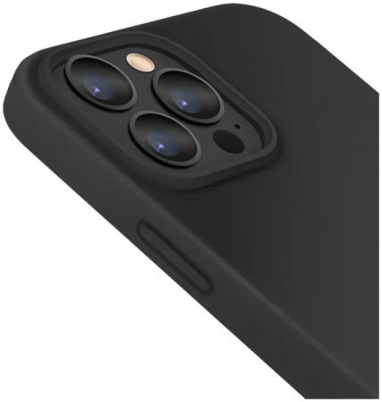 Чехол Uniq LINO для iPhone 13 Pro Max, цвет Черный (IP6.7HYB(2021)-LINOBLK)