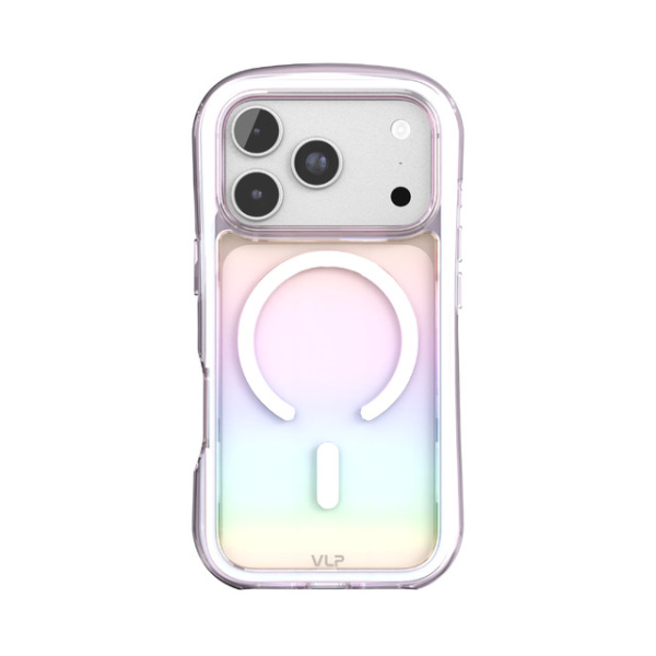 Чехол VLP Bubble Case с MagSafe для iPhone 18 Pro Max, перламутр