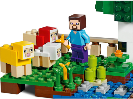 Конструктор LEGO Minecraft - Шерстяная ферма (21153)