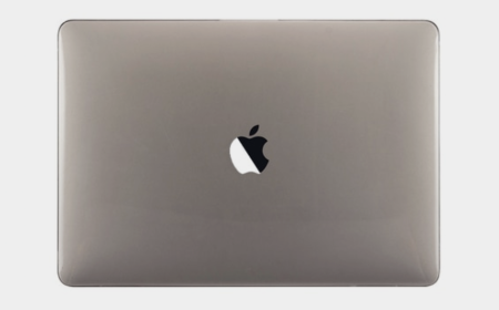 Чехол пластиковый для Macbook Air 13 M2, серый матовый