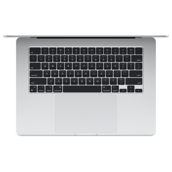 Ноутбук Apple MacBook Air 15" (M3, 8C CPU/10C GPU, 2024), 16 ГБ, 512 ГБ SSD, серебристый (MXD23)