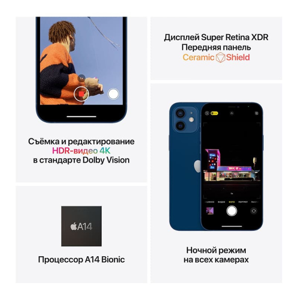 Apple iPhone 12 64Gb Purple, фиолетовый