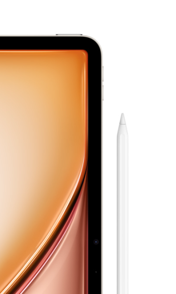 Apple iPad Air 13" (M3, 2025) Wi-Fi + Cellular 128Gb Starlight, «сияющая звезда»