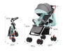 Детская коляска Baby Carriage, Зеленая мята