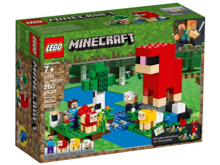 Конструктор LEGO Minecraft - Шерстяная ферма (21153)