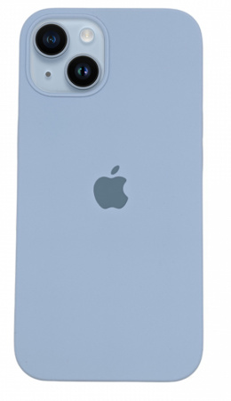 Чехол Silicone Case для iPhone 14 Plus Tropical Blue, цвет Тропический Синий