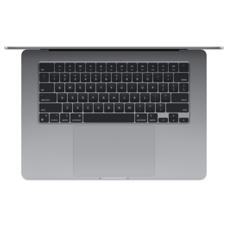 Ноутбук Apple MacBook Air 15" (M3, 8C CPU/10C GPU, 2024), 8 ГБ, 512 ГБ SSD, «серый космос» (MRYN3)