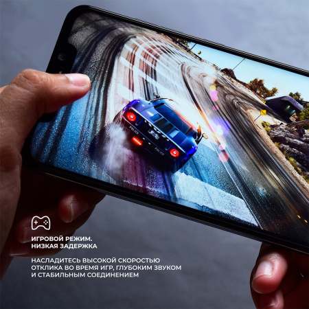 Беспроводные накладные наушники Stereo Life, BT 5.4, 350мАч, серый космос