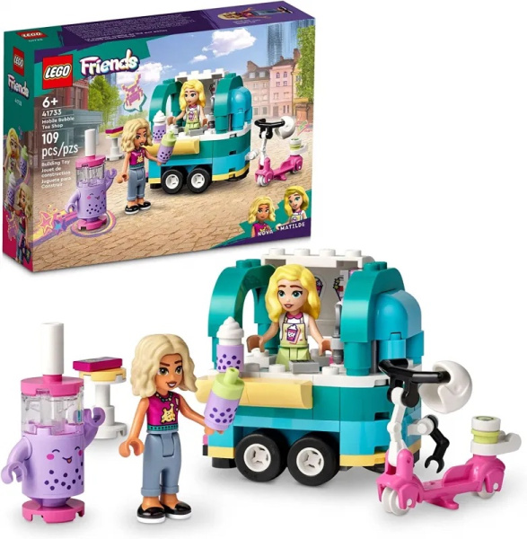 Конструктор LEGO Friends - Передвижной магазин чая с пузырьками (41733)