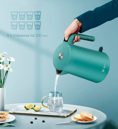 Электрический чайник Xiaomi Viomi Kettle Steel Fast YM-K1705 (EU)