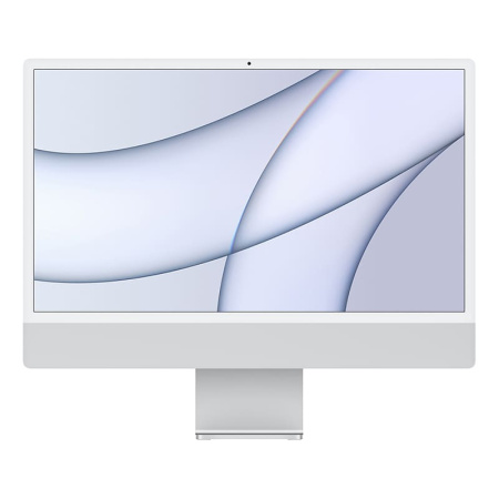 Apple iMac 24" (2021) Retina 4,5K, M1 8C CPU, 8C GPU, 8 ГБ, 512 ГБ SSD, серебристый (MGPD3)