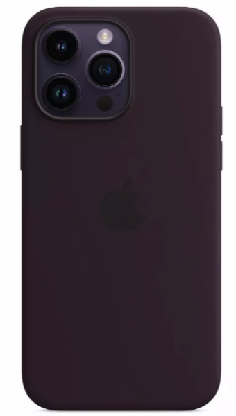 Чехол для iPhone 14 Pro Apple Silicone Case Lux MagSafe (Elderberry)