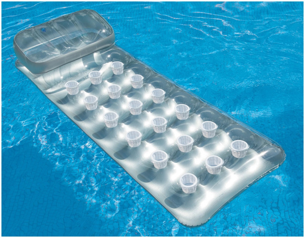 Надувной матрас для плавания INTEX "Бар" 188х71см (58894)