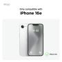 Чехол Elago Soft silicone (Liquid) Black (MagSafe) для iPhone 16e