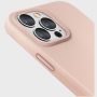 Чехол Uniq Lino Magsafe для iPhone 13 Pro, цвет Розовый (IP6.1PHYB(2021)-LINOHMPNK)