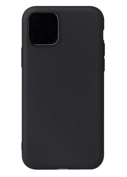 Чехол для iPhone 12/12 Pro Silicone, цвет Черный